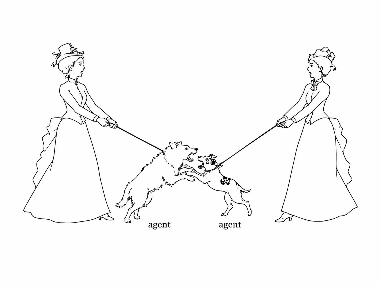 Different people&rsquo;s agents working in isolation and stepping on each other