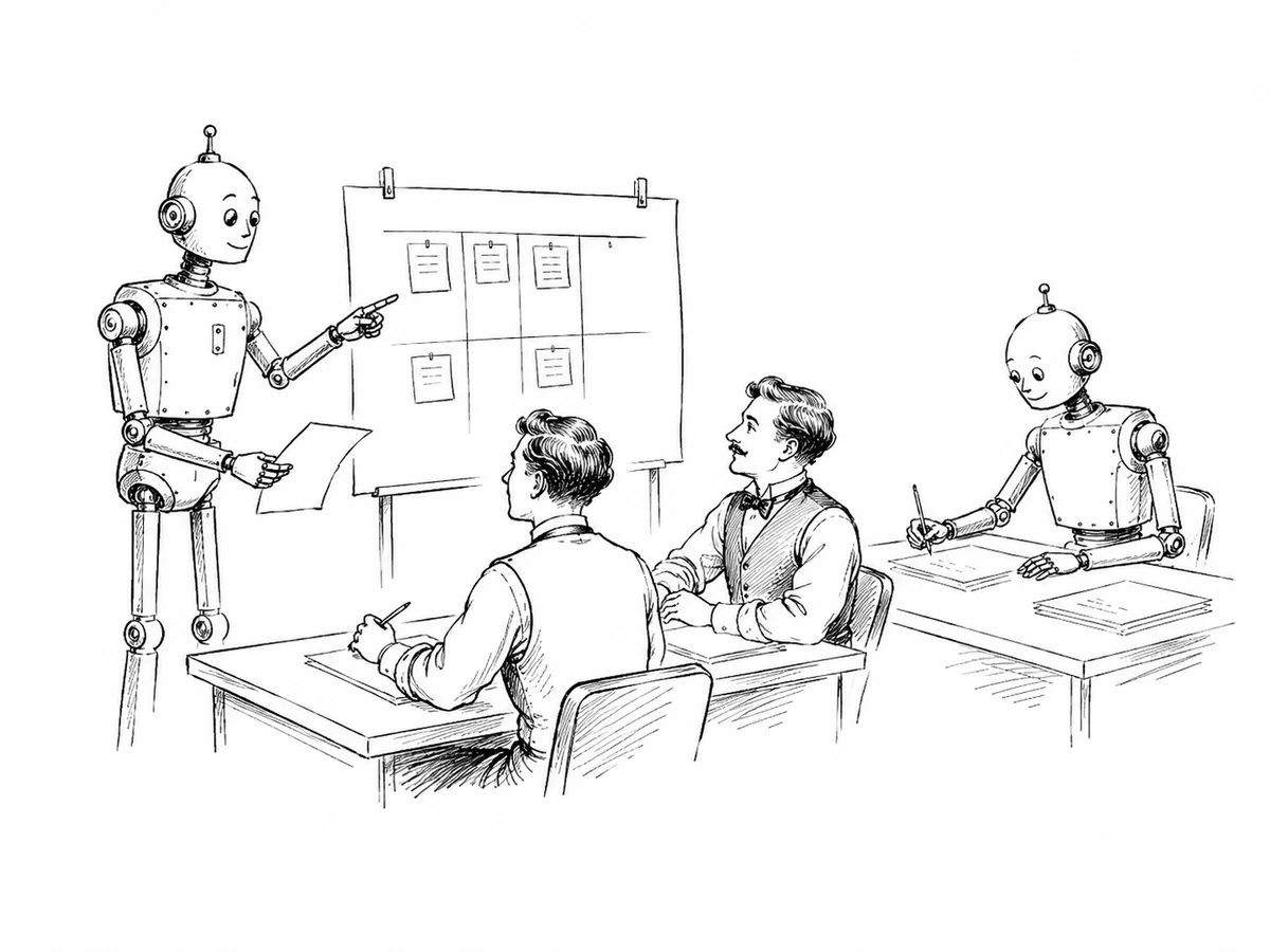 An agent as a first-class member of the team